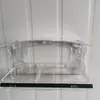 Comedouro de Pássaros para Exterior para Varanda Janela, Estação de Alimentação para Prédio Alto, Caixa de Comida com Ventosa de Acrílico, Casa de Pássaros, Suporte de Tigela, Plataforma de Observação de Pássaros em Árvore