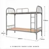 Venta al por mayor de fábrica Litera Marco de Hierro Construcción de Cama Sitio de Construcción Escuela Apartamento Cama de Dos Pisos Comercio Exterior Exportación Sudeste Asiático África Cama de Hierro