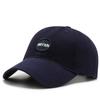Gorra con Letra Bordada para Hombre, Gorra Casual Versátil, Algodón, Copa Suave, Sombrero para el Sol, Moda Simple y Fresca para Mujer, Gorra de Béisbol