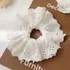 Lazo para coleta dulce y versátil para mujer, Cuerda para el pelo simple y elegante, Scrunchie de gran tamaño para verano, Accesorio para el pelo fresco y simple