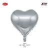 Globos de Papel de Aluminio en Forma de Corazón para Habitación de Boda Decoración de Confesión del Día de San Valentín Globos Globos de Cuatro Ruedas Accesorios de Decoración para Fiesta de Cumpleaños