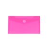 Bolsa de Arquivo Colorida Horizontal A5 com Velcro Bolsa de Coleta de Informações Bolsa de Armazenamento de Contas com Velcro Bolsa de Arquivo