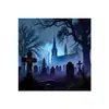 Banner de Porta de Garagem Halloween Amazon Transfronteiriço Decoração de Festa de Halloween Tecido de Fundo Atmosfera Tapeçaria