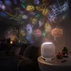 Lámpara de Proyección Giratoria Cielo Estrellado, Luz Ambiental, Luz de Noche para Dormitorio, Proyector de Cielo Estrellado, Juguete para Niños