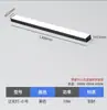 6 novas luzes de restaurante, luzes pendentes LED longas criativas, luz principal atmosférica para mesa de sala de jantar, luminárias para bancada de ilha e balcão de bar