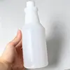 Botella Graduada de 500 ml, Botella con Atomizador Resistente a Ácidos y Álcalis de HDPE, Botella con Atomizador de Alcohol de 650 ml, Botella Espesada con Atomizador para Limpieza de 1000 ml