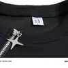 Sudadera Casual Boyue Estilo Americano con Media Cremallera y Silueta Versátil, Estilo Unisex Fresco y Sencillo, de Manga Larga para Hombres y Mujeres