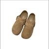 Zapatos Birkenstock para Mujer Primavera y Verano Nuevos Casuales de Dos Usos Zapatos Perezosos 2023 Moda Retro Versátiles Zapatos de Gamuza con Gorro
