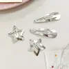 Pinzas para el cabello de estilo coreano para niños al por mayor Pinzas para el cabello de estrella de cinco puntas Accesorios para el cabello Pinzas BB de gota de agua para cabello roto Flequillo Pasadores Pinzas laterales Accesorios para el cabello