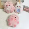 Lindo Colgante de Muñeca Cerdo Conejo Babero Accesorios Conejo Rubor Colgantes de Bolso Pequeño Regalo