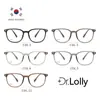 Armazones Transparentes Grises Dr.Lolly Ultra-Ligeros Tr90 para Lentes de Prescripción Pueden Ser Equipados con Lentes, Ofreciendo un Aspecto de Alta Gama y Diseño de Marco Grande