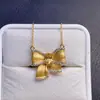 Colar de Citrino Brasileiro Puro Natural, Totalmente Limpo, Cor Excelente, Pedra Principal 4x6mm, Venda Direta do Fabricante