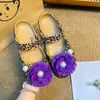 Zapatos de ballet con estampado de lunares estilo Ins, leopardo KT, accesorios para DIY, dijes de zapatos de moda y versátiles, hebillas decorativas para zapatos con agujeros