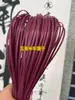 Rattan de 5 mm para bolsos tejidos de verano, 500 g, DIY hecho a mano, venta al por mayor de fabricante, degradado multicolor