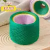Manta Siete Estrellas Teñido por Segmentos Línea Pastel Gradiente Línea de Seda y Lino Línea de Algodón Tejido a Mano DIY Línea para Suéter Chal 300.00g