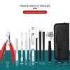 Alicate de Aço Inoxidável Chicknose Yangzhou Pedicure Faca Groove Nail Clip Unha Tesoura Faca Set Alicates Esfoliantes Pedicure Tool