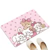 Alfombrilla de Piso de Barro de Diatomeas de Dibujos Animados Mikko para Entrada de Baño, Alfombrilla de Baño Absorbente de Agua y de Secado Rápido, Alfombrilla Antideslizante para el Hogar al por Mayor