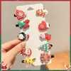 Accesorios para el Cabello de Navidad Europeos y Americanos Estilo Mori Clip para el Pelo de Reno Orejas de Reno Lindas para Niños Diadema Clips Pequeños