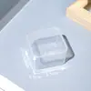 Caixa de Armazenamento Caixa Quadrada Pequena Caixa Quadrada de Plástico Transparente Caixa Quadrada Pequena Caixa de Fones de Ouvido Caixa de Armazenamento de Joias Caixa para Peças Pequenas