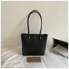 Bolso de Mano Tejido de Alta Gama Transfronterizo para el Trabajo, Elegante Bolso Tote para Mujer, Nuevo Modelo 2025, Bolso de Hombro de Gran Capacidad