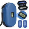 Bolsa refrigeradora grande para insulina, caja refrigeradora de gran capacidad para insulina, termómetro electrónico, bolsa de almacenamiento de insulina EVA