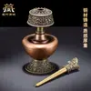 Panela de Bumbum Tradicional de Xizang, Jarra de Água Doméstica para Interior, Ornamento Decorativo de Mesa