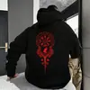 Sudadera con capucha de moda para hombre 2025 con estampado de arte antiguo, Sudadera deportiva casual de otoño e invierno