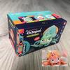 Juguetes luminosos de sonido y luz eléctricos transfronterizos cangrejo de inducción automática cangrejo rastrero recargable juguetes educativos para niños