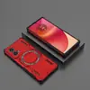 Adequado para Motorola Edge50 Fusion Capa Magnética Armadura Borboleta para Celular Motorola Edge50 Fusion