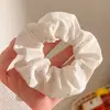 Goma para el pelo de estilo coreano para el verano, dulce estampado de animales, accesorio elástico simple fruncido para coletas, para niñas