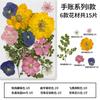 Nova Bolsa de Material com Relevo de Flores Secas Série Diário de Mão Espécime de Planta Colagem de Gota Moldura de Foto Joias Artesanais com Flores Flor Real