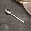 Conjunto de Garfo e Colher de Aço Inoxidável 304 com Cabo Quadrado, Garfo e Colher de Sobremesa Ocidental para Hotel, Faca e Garfo para Steak Atacado
