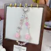 Nova Corrente de Celular com Bolas de Rosa Luminosas e Contas de Cristal Acessórios Pingente de Bolsa e Chave Lanyard Venda por Atacado