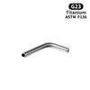 Barra Recta, Barra Curva, Barras en S de Aleación de Titanio G23, Accesorios, Piercing Labial Insertable, Piercing de Cartílago Auricular, Piercing Nasal, Piercing Insertado a Mano, Piercing Nasal DIY