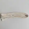 Fábrica em estoque atacado calça esportiva de algodão trançado cordão franja cinto acessórios de vestuário corda de cintura de renda fita
