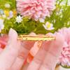 Joyería de Oro Aluvial Pulsera de Empuje y Tirón para Niños Pulsera de Oro Imitación Pulsera para Bebé Joyería de Regalo para Bebé de Un Año Venta al por Mayor