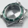 Acessórios para Relógio Caixa Retrô 39,5mm Lente de Vidro Rotativa Unidirecional Adequado para Movimento NH35/36