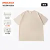 Camisetas de Manga Corta de Algodón Puro de Peso Pesado Hechas a Medida para Grupos, Camisetas Publicitarias, Ropa de Trabajo, Uniformes Escolares, Ropa de Trabajo con Logo Impreso