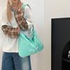 Bolso de Hombro a Cuadros Fresco y de Moda Bolso Tote de Gran Capacidad Simple Moderno Doble Cara Nuevo Estilo Primavera y Verano