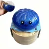 Juguete de Bollo Arcoíris para Alivio del Estrés, Simulación de Vaporera, Dibujo Animado Lindo Divertido para Liberar Tensión, Rebote Lento, Juguete Mágico