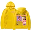 Sudadera con Capucha Estampada del Álbum de la Cantante Britney Spears para Hombre Hip-Hop Fa