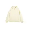 430g Ropa para Hombre 2026 Otoño/Invierno Peso Pesado Marca Americana de Moda Color Sólido Sudadera con Capucha Suelta Conjunto de Sudadera con Forro de Terciopelo Hombre