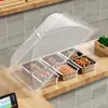 Cubierta de Verdura a Prueba de Moscas para Puesto Comercial Extra Grande de Gasa Transparente Cubierta para Mesa de Comedor Cubierta para Comida Cubierta Antipolvo para Comedor