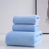 Toalla Absorbente de Terciopelo Coral Juego de Toallas de Baño Se Puede Imprimir con Logotipo Toalla Publicitaria de Regalo Juego de Toallas de Souvenir