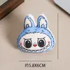 Broches fofos com enchimento de algodão e estampa de desenho animado, acessórios de tecido para roupas, roupas infantis, bolsas, chapéus, lembrancinhas, bolsas de lona