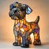 Luminária de Gato Transfronteiriça-Luminária Dachshund-Luminária Bigfoot Estátua de Resina Ornamento com Luz LED