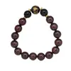 Pulsera DIY Promotora de Salud de Palo de Rosa de Hoja Pequeña Africano, Tamaño 10mm, Joyería de Cuentas de Oración Unisex, Portátil, Fabricante