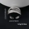 Anillo de Zirconia Ovalado Cuadrado Elegante Super Brillante, Anillo Cruzado de Lujo Ligero, Joyería Femenina Simple, Moderna y Versátil