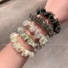 Goma de Pelo Versátil de Cristal de Lujo Ligero para Mujer, Estilo Nuevo, Elegante Sujetador de Cola de Caballo Que No Daña el Cabello, Accesorio de Alta Gama para Moño