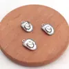 100 Peças/Pacote A3690 Opções Multicor 1,4g Liga Acessórios de Joalheria Estilo Cowboy Ocidental Pingente de Chapéu de Cowboy